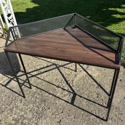 Corner Table (industry Style) 