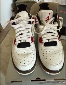 Air Jordan Fusion Sneakers White Red