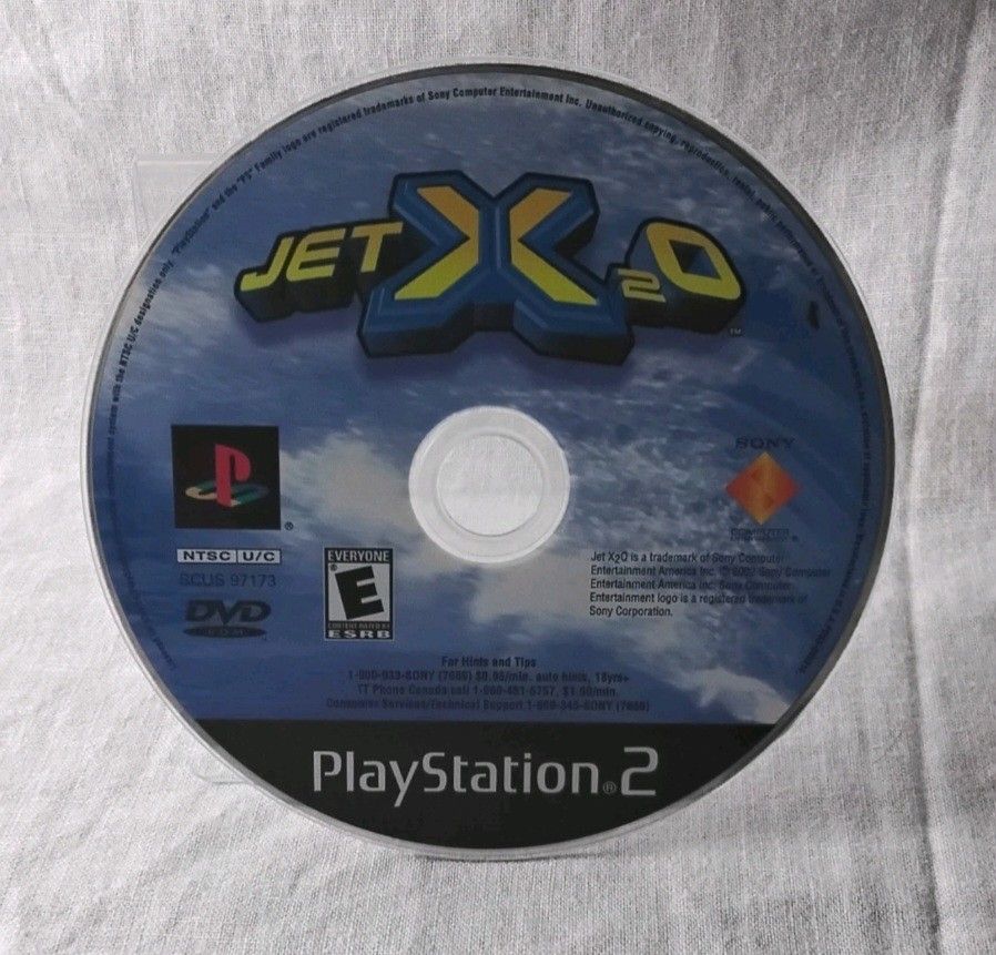 Jet X2O PS2 (Disc Only, 2002)