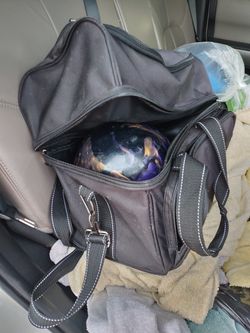 bowli ng ball w/ bag