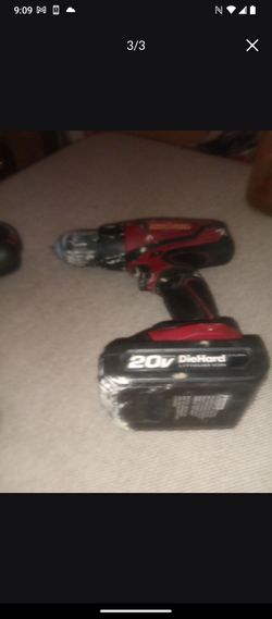 Craftsman drill and impact  with bits