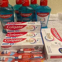 Toothpaste and mouthwash