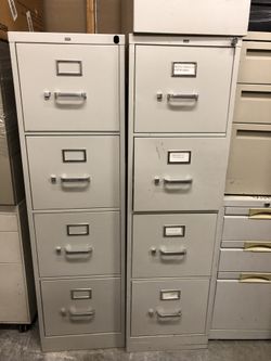 4 draws file cabinet