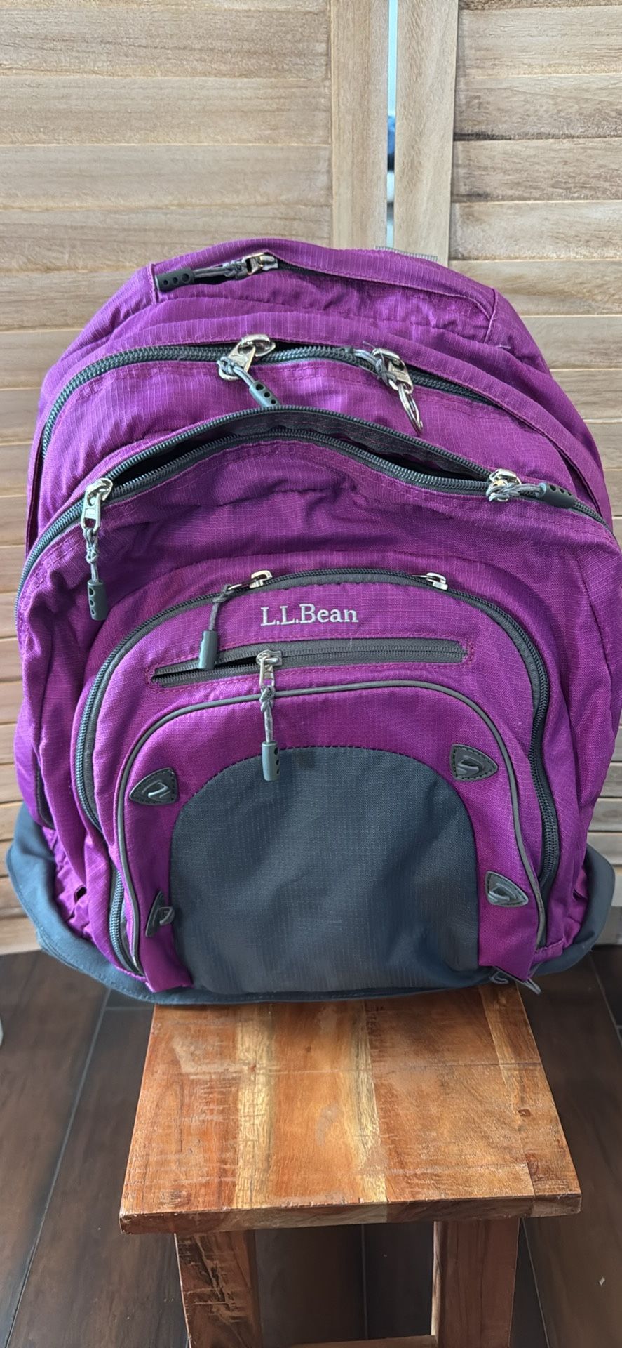 LL Bean XL Weatherproof Backpack EUC