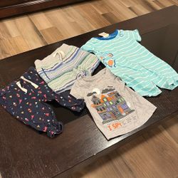 I Have A 4 Piece Bundle For Just $5 Size 12/and One Is 18 Months