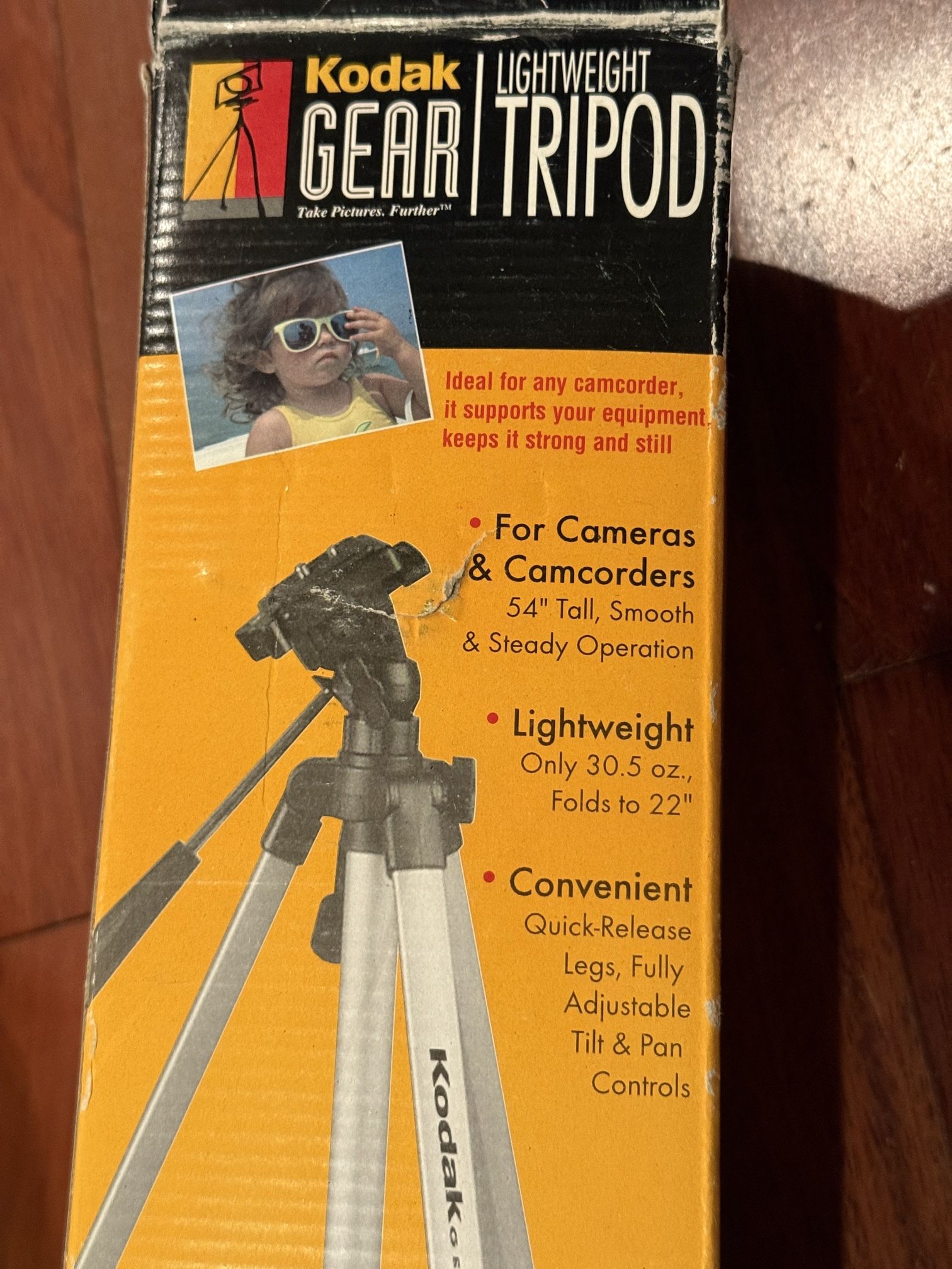 New Kodak Tripod For Camera & Camcorders