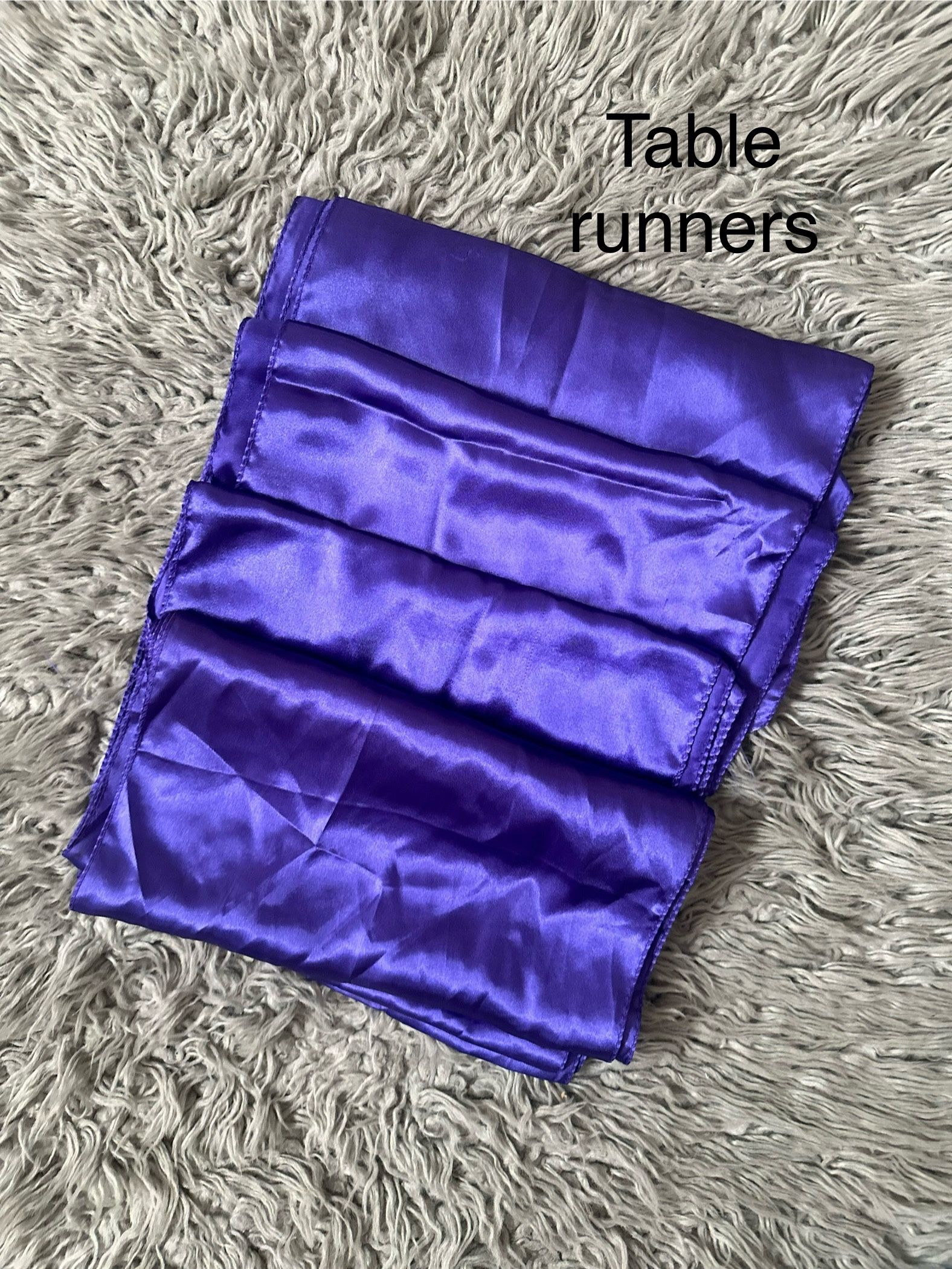 Satin Table Runners