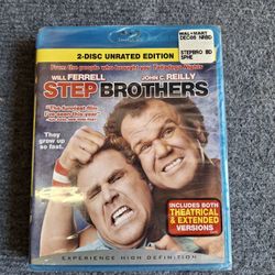 Step Brothers 2-Disc Unrated Blu-Ray Movie Film Will Ferrell John C Reilly BB406
4.89
36 product ratings
Mens_Choice
Mens_Choice (65215)
98% positive 