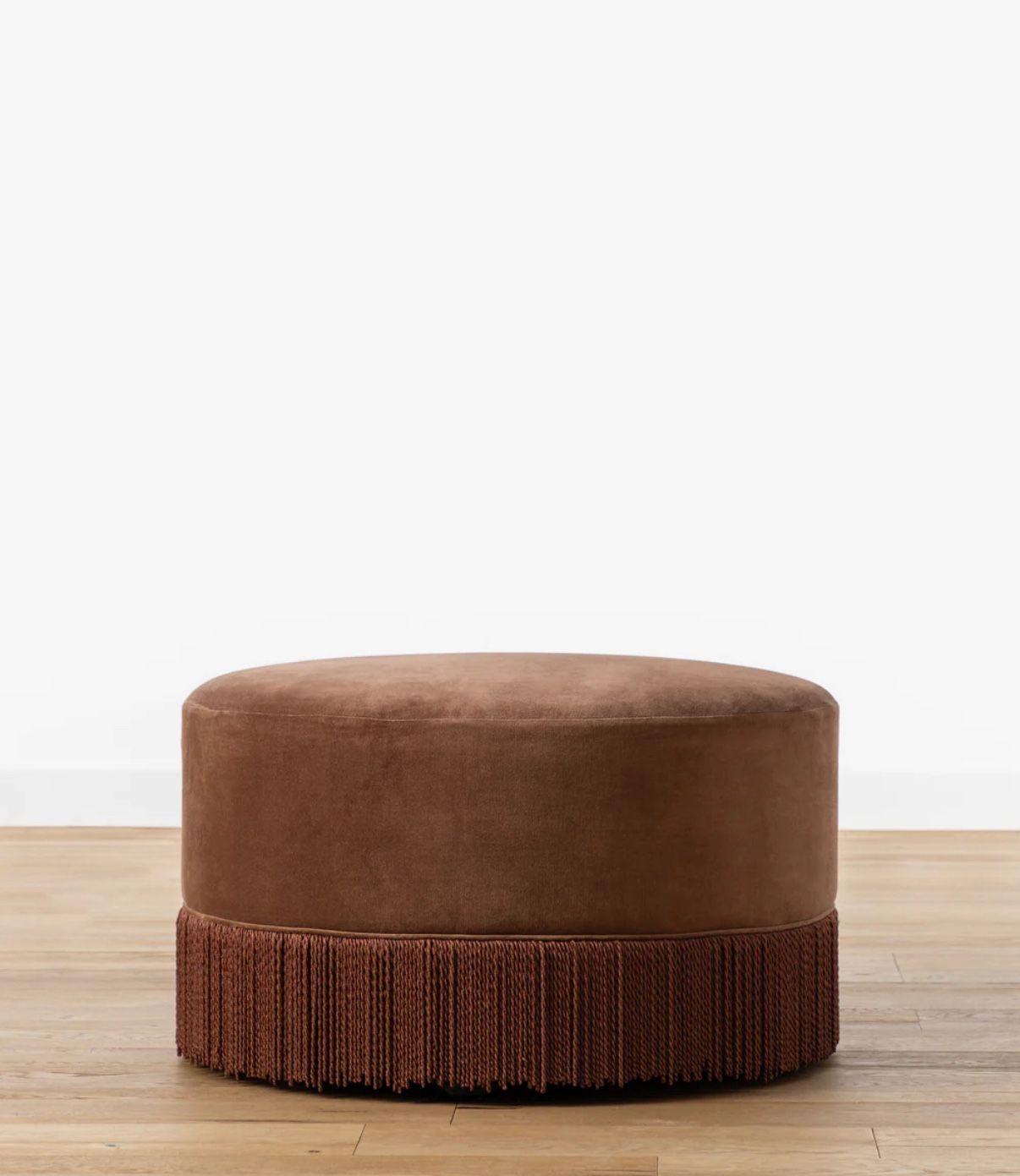 McGee & Co Fringed Ottoman, Brand New, In Box!