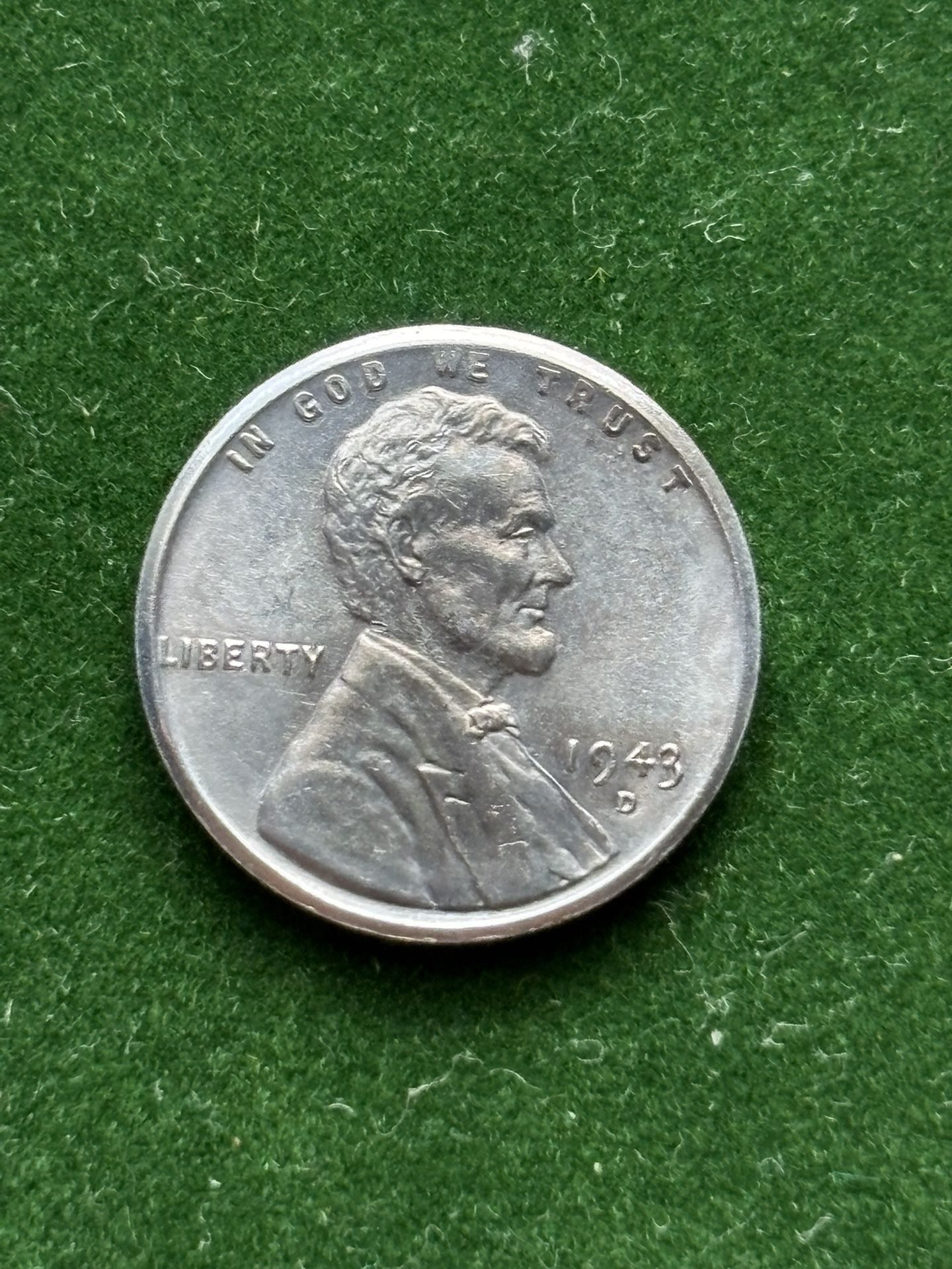1943 D Steel Penny