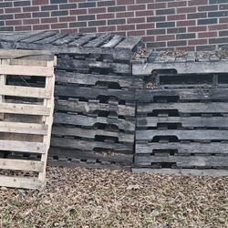 45 Pallets; FREE, Must Pick Up 