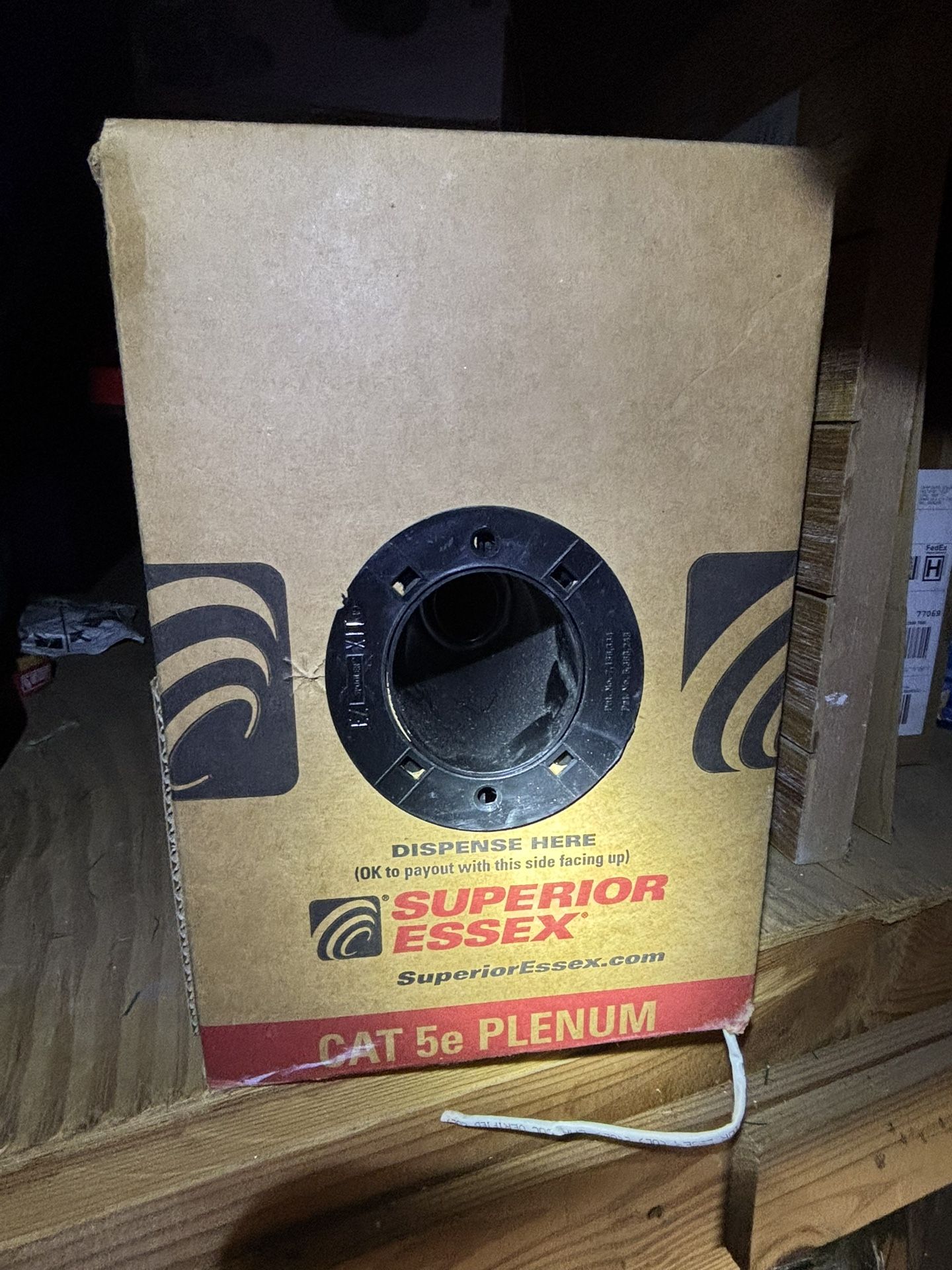 5e Plenum White 1000 Ft