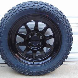 20X9 Gloss Black Method Rims 285 50 20 Kenda RT 10ply Tires 6X5.5 0MM Offset