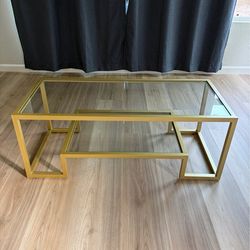 Gold Coffee Table