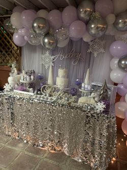 Winter Wonderland Party Decor