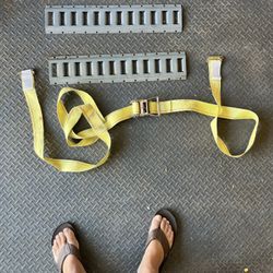 2-E tracks with Ratchet Strap That Works with It. 