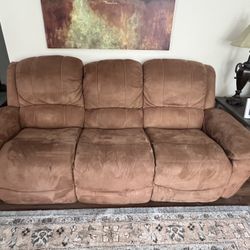 Lazy Boy Dual Reclining Sofa and loveseat