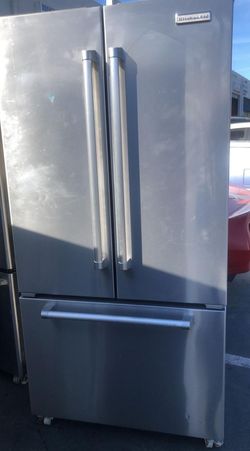 Kitchen Aid French Door Stainless Steel Refrigerator Fridge
