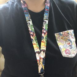 One Piece Anime Characters Lanyard 