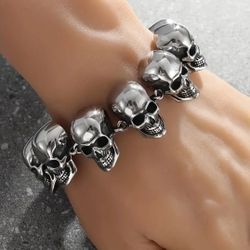 Skull Head Bracelet 