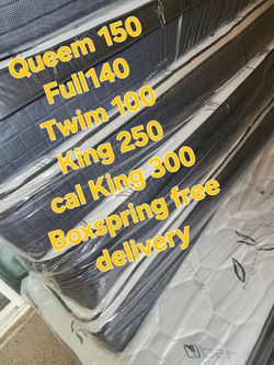Mattress Pillow Top New