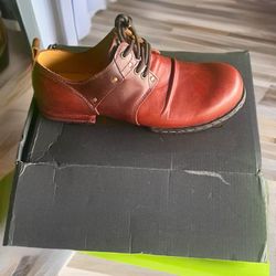 Otto Sone Men’s Leather Shoes Size 11.5 New 