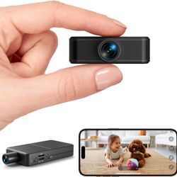 Mini Camera Wireless | HD Nanny Cam, 10hr Continuous Recording WiFi Small Camera