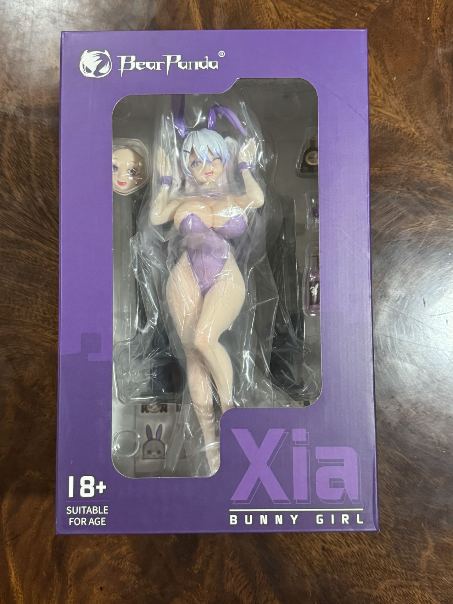 BearPanda Bunny Girl Figure