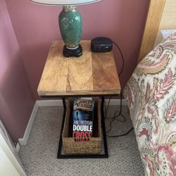 C Shape End Table Set Of 2 