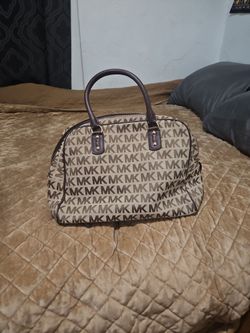 Michael kors brown satchel purse