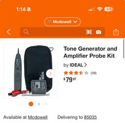 IDEAL Tone Generator and Amplifier Probe Kit