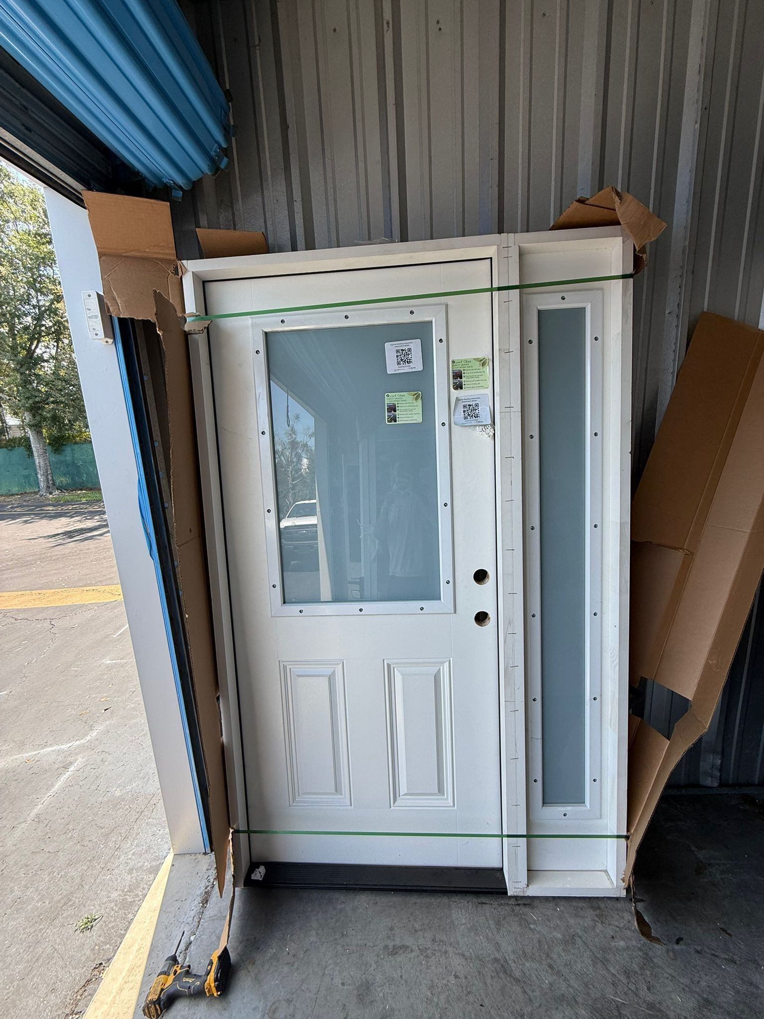 New main exterior door 51 in W x 80 in H