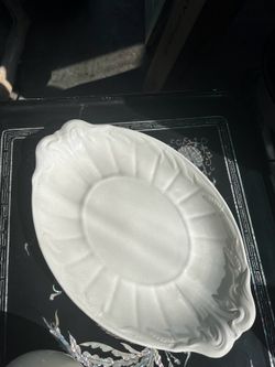 Ironstone platter
