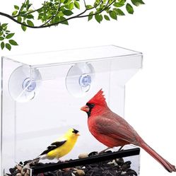 See Through Bird Feeder