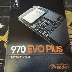 Samsung 970 EVO Plus 2tb