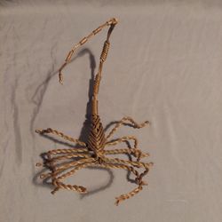 Twisted Wire Copper Scorpion Sculpture Metal Art - 10in Long