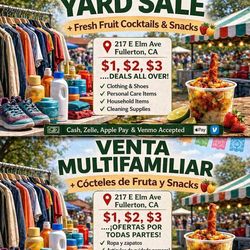 Multi-Family Yard sale