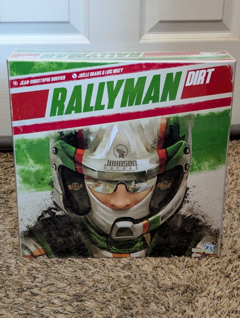 Rallyman Dirt Board Game Race Car