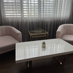 Armchairs And Tables 
