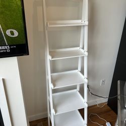White Bookshelf 
