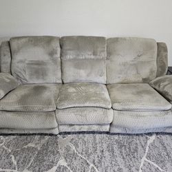 Reclining Couch And Loveseat