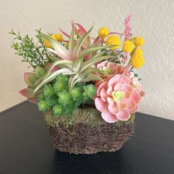 Faux Succulent Arrangements