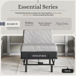 Adjustable Bed (Frame+Mattress) NEW CONDITION! 