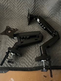VESA mount monitor arms
