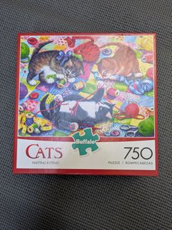  "Knitting Kittens" 750-piece Jigsaw Puzzle