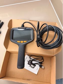 1080P Inspection Camera w/ Screen 🔍 Waterproof Borescope - NEW - Mechanic Tool