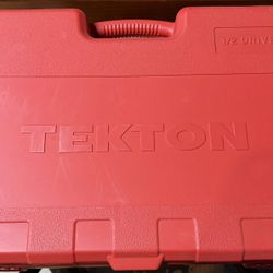 Tekton 1/2 Socket Set Case Stanley Screwdrivers 