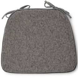 Better Homes & Gardens 17.5” x 14.75" Memory Foam Chair Cushion, Gray,