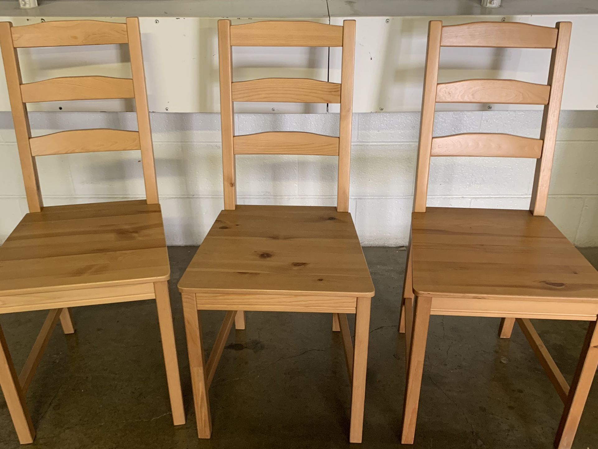 Set Of 3 IKEA Dining / Office Chairs