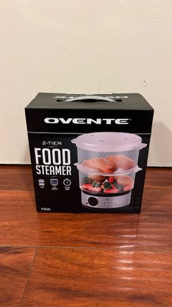 Ovente 2 Tier Electric Food Steamer